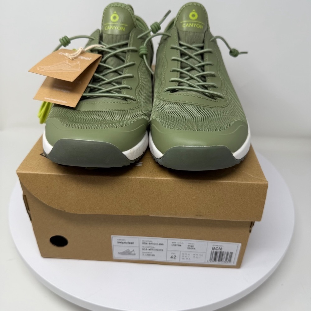 Tropicfeel Canyon Sage Green Men’s Sneakers Size 42 (US 8 / - Picture 11 of 15